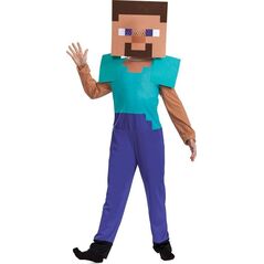 Stój dziecięcy Minecraft Steve rozmiar M