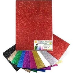 Pianka mikroguma brokat 20x30cm 10 arkuszy