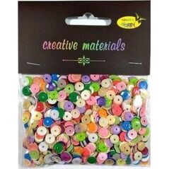 Cekiny nieprzeźroczyste 6mm 20g