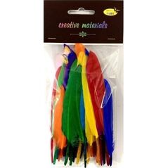 Piórka twarde 15cm 50szt