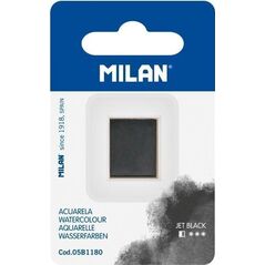 Farba akwarelowa w kostce czarny MILAN