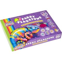 Farby plakatowe dekoracyjne 24 kolory