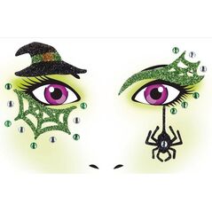Naklejka Face Art Czarownica