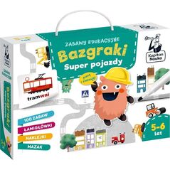 Zabawy edukacyjne. Bazgraki. Super pojazdy