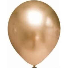 Balony chromowane złote 30,5cm 10szt