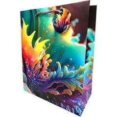 Torebka ozdobna matowa 26x32x12cm kolory GB23144