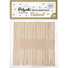 Naturalne patyczki do prac plastycznych 50szt
