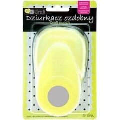 Dziurkacz ozdobny 5cm koło