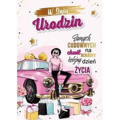 Karnet Urodziny dla niej