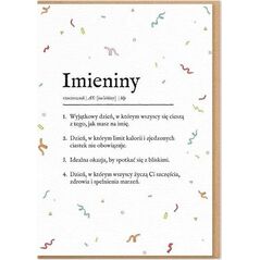 Karnet Imieniny