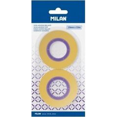Taśma przezroczysta 19mm x 33m 2szt MILAN