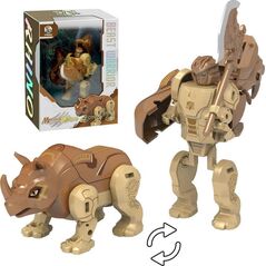 Robot transformujący nosorożec