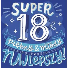 Karnet Urodziny 18