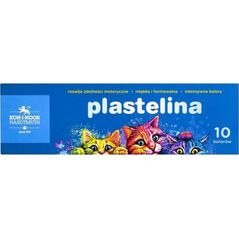 Plastelina 1315S1 10 kolorów Kotki