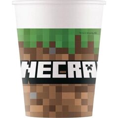Kubeczki papierowe Minecraft 200ml 8szt