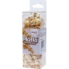 Płatki metaliczne złote