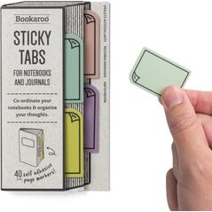 Bookaroo Znaczniki samoprzylepne - Pastelowe