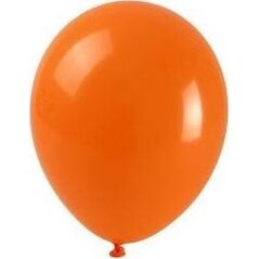 Balony pastelowe pomarańczowe 25cm 100szt