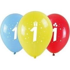 Balony z nadrukiem 1 28cm 3szt