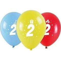 Balony z nadrukiem 2 28cm 3szt