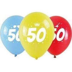 Balony okazjonalne z nadrukiem 50 28cm 3szt