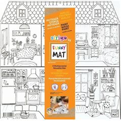Mata biała Sweet Home Funny Mat STRIGO EDUKAMP