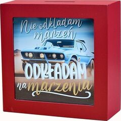 Skarbonka na marzenia auto EDUKAMP