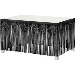 GoDan Dekoracja na brzeg stołu czarna 80x300cm