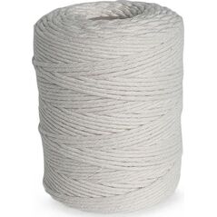 Sznurek bawełniany do makramy 2mm 250g biały