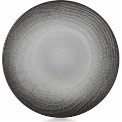 SWELL Talerz płaski 21,5 cm czarny piasek
