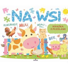 Teka Ksi±żka edukacyjna z puzzlami. Na wsi