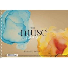 Blok do akwareli ASTRA A4 20k. "The muse aquarelle"