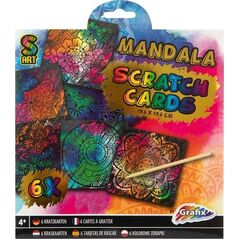 Scratch Cards mandala 6 zdrapek