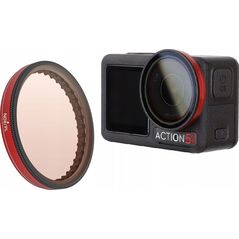 Filtr Hybrydowy 2w1 Polaryzacyjny Pl Nd8 Do Dji Osmo Action 5 Pro / 5pro / 4 / 3 / Fi903-8