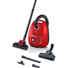 Bosch BGB41PET1 Serija 4, Dulkių siurblys su maišeliu, ProAnimal, Raudona
