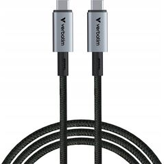 Verbatim 31847 kabel USB USB4 Gen 2x2 1,2 m USB C Czarny