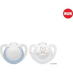 NUK NUK SMOCZEK USP 2EL 0-6M STAR 10730691 1/6