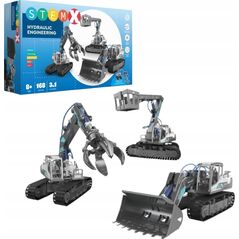 STEMX Koparka Hydrauliczna, zabawka kreatywna