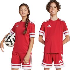 Koszulka dla dzieci adidas Squadra 25 czerwona JJ0051 140cm