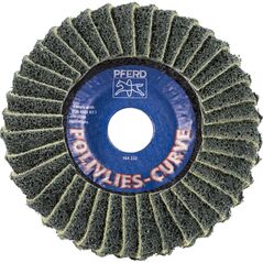 Felt grinding disc PFERD Curve PVL-R 125 A 240 F