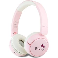 Słuchawki nauszne Hello Kitty Face Logo   Bluetooth różowy