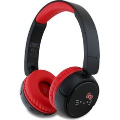 Słuchawki nauszne Hello Kitty Face Logo   Bluetooth czerwony