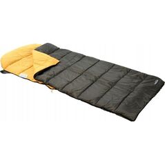 Sleeping bag ENVELOPPE, 180 x 30 x 85 cm, grey, -5/+5