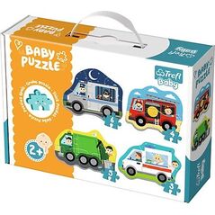 Trefl Puzzle Baby Classic, Pojazdy i zawody