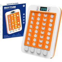 Elektroniczna Gra Rytmiczna Owoce Światła Dźwięki Różowa LEAN Toys