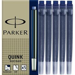 Parker 1x5 ink cartridge Quink (S0116250)