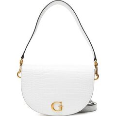 Guess, Danna, Polyurethane, Textile Bag, White, HWCA8420190WHI, For Women, 24 x 17 x 5 cm For Women