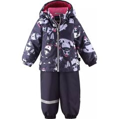 Lassie by Reima LASSIE Winter set Oivi Dark plum 713732-4953-80