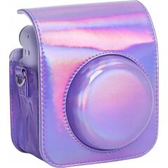 Pokrowiec LoveInstant Futerał Etui Pokrowiec Do Fujifilm Instax Mini 12 / Fioletowy Błysk