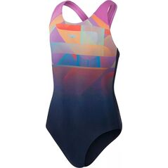 Dziecięcy strój kąpielowy kostium basenowy pływacki Speedo DIGI PLMT SPBK JF rozmiar 116cm